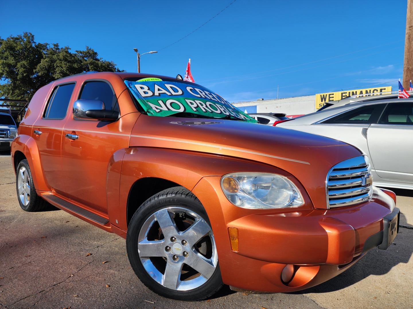 2008 SUNSET ORANGE Chevrolet HHR LT (3GNDA53P58S) with an 2.4L L4 DOHC 16V engine, AUTO transmission, located at 2660 S.Garland Avenue, Garland, TX, 75041, (469) 298-3118, 32.885551, -96.655602 - Photo#0